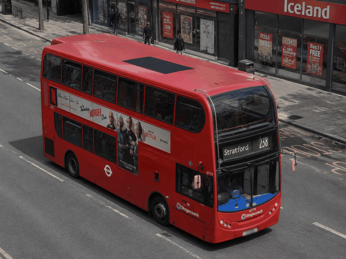 Alexander Dennis Enviro Solar Solution — Lensun commercial fleet solar solution