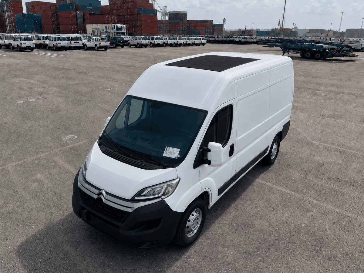 Citroën Jumper Solar Solution — Lensun commercial fleet solar solution