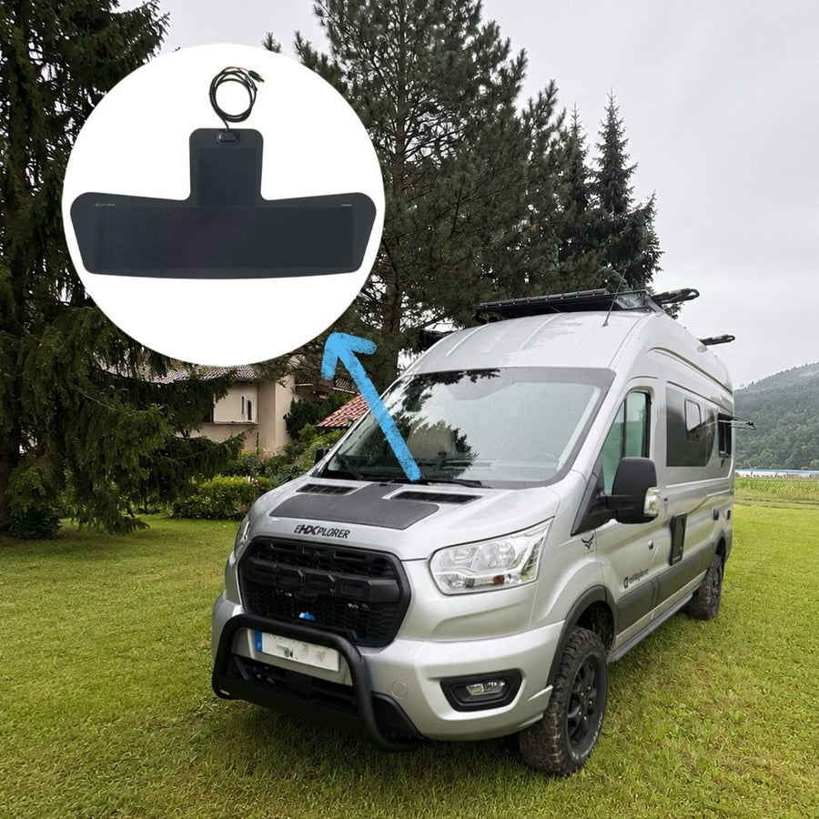 Ford Transit Cargo hood solar panel 45W