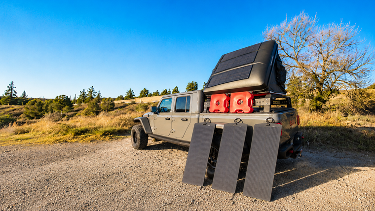 Rooftop Tent Solar Systems