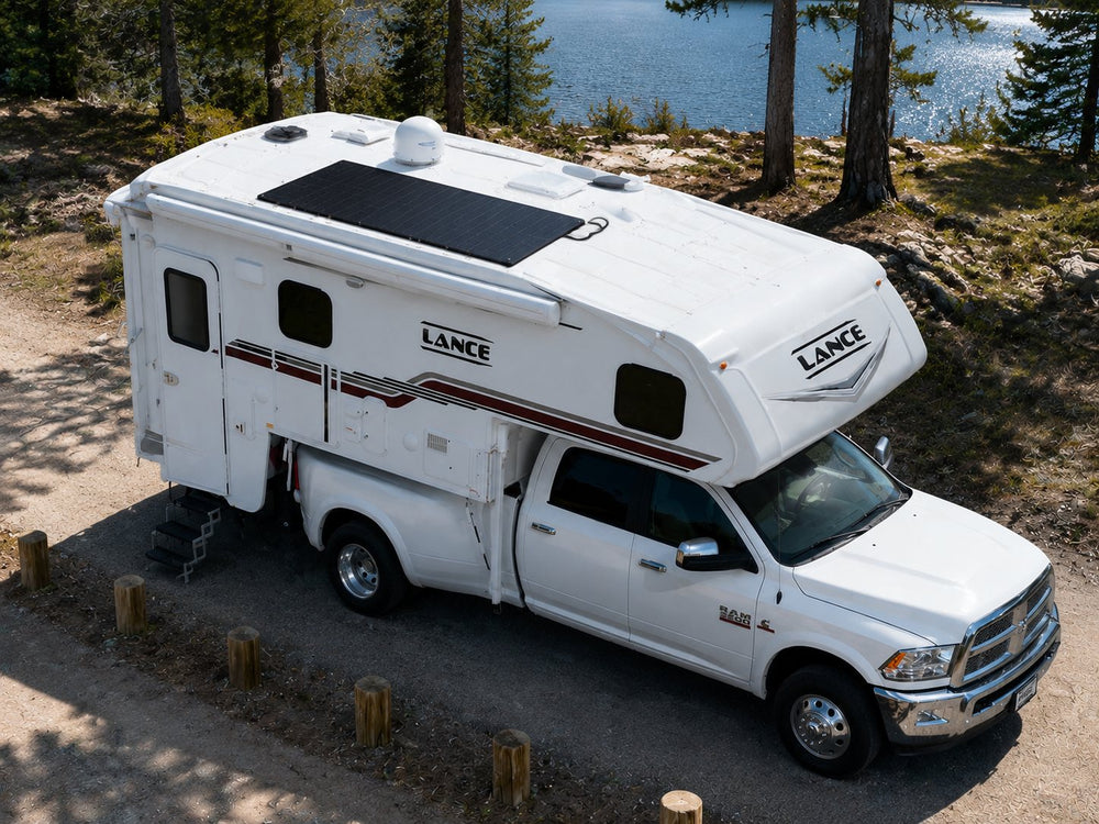 Lance truck camper solar system 300W