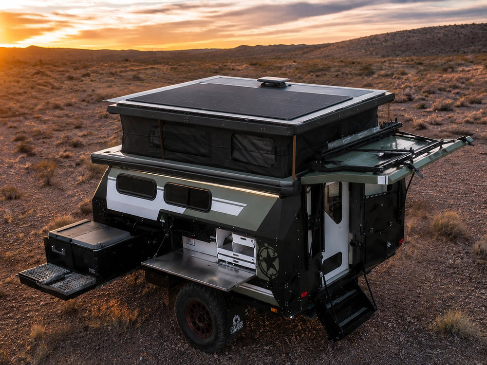 Patriot off-road trailer solar system 400W